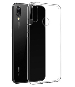 Силиконовый чехол Huawei P20 Lite прозрачный