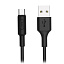 Дата кабель micro USB - USB Hoco X25 2.4A 1м черный