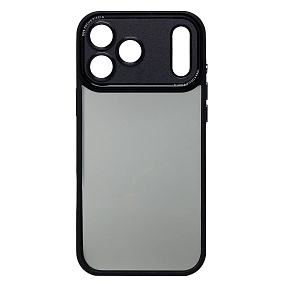 Кейс iPhone 17 Pro Max силикон PC090 черный