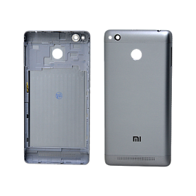 корпус для телефона Xiaomi Redmi 3S/Redmi 3 Pro Задняя крышка Серый