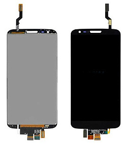 Дисплей для телефона LG D802 (G2) (34 pin) в сборе с тачскрином Черный