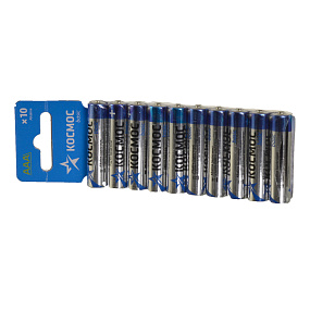 Батарейка ААА Космос LR3 10BL 10/100/300 1шт 