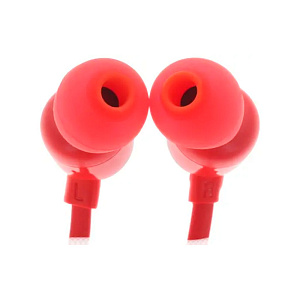 Наушники JBL T110 внутриканальные красные