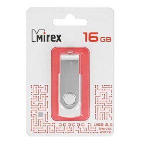 16Gb Mirex Swivel серебро 2.0