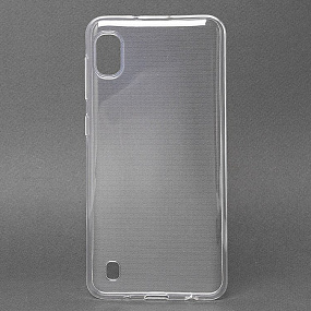 Силиконовый чехол для Samsung A105 Galaxy A10 прозрачный