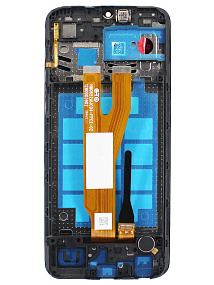 Дисплей для телефона Samsung A032F (A03 Core) модуль Черный - Оригинал - Восстановленный