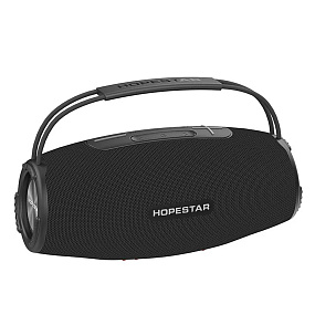 Колонка Hopestar H51 (Bluetooth/MicroSD/USB/FM/AUX) 35W черная(УЦЕНКА)б/у, потертости