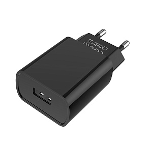 СЗУ+ micro USB Borofone BA20A 1 выход 2.1А черный