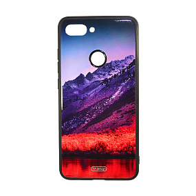 Задняя накладка Xiaomi Mi 8 Lite стекло Season series 03