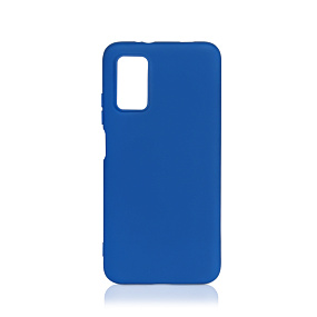 Силиконовый чехол Xiaomi Redmi 9T DF синий