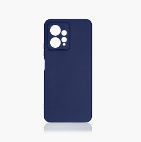 Силиконовый чехол Xiaomi Redmi Note 12 4G DF синий