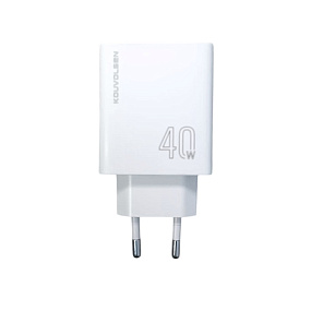 СЗУ-2USB-C Kouvolsen CX-131 2 выхода 40W белый