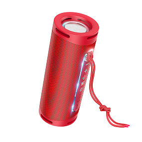 Колонка Hoco HC9 (Bluetooth/USB/FM/AUX/TWS) 10W красный