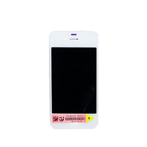 Дисплей для телефона iPhone 4S в сборе Белый - AA