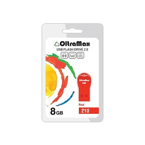 8Gb OltraMax 210 красная 2.0