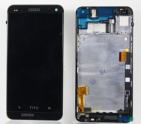 Дисплей для телефона HTC One/M7 модуль Черный