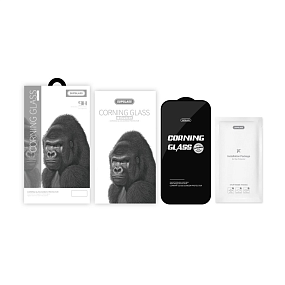 Защитное стекло iPhone 11/Xr Supglass XC-10 3D черное 
