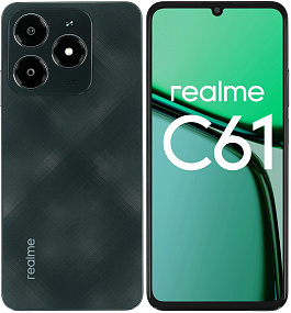 Смартфон Realme C61 8/128Gb зеленый(УЦЕНКА)б/у,потертости,замена сим лотка