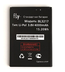 АКБ ORIG для телефона Fly BL3217 IQ4502 тех. упаковка