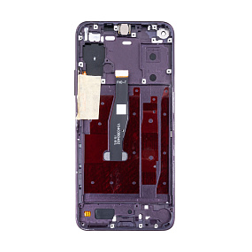 Дисплей для телефона Huawei Honor 20 Pro (YAL-L41) модуль с рамкой Фиолетовый - Оригинал