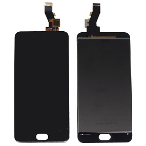 Дисплей для телефона Meizu M3s mini в сборе с тачскрином Черный