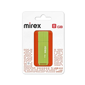 8Gb Mirex Line зеленая 2.0