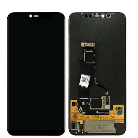 Дисплей для телефона Xiaomi Mi 8 Pro в сборе с тачскрином Черный