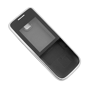 корпус для телефона Nokia 2730+ср.часть (черный)