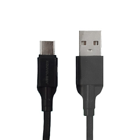 Дата кабель Type-C - USB Kouvolsen X87 3A черный