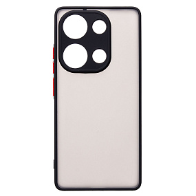 Силиконовый чехол Xiaomi Poco M6 Pro/Redmi Note 13 Pro 4G 4G PC041 черный