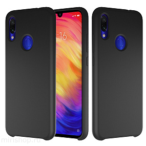 Силиконовый чехол Xiaomi Redmi Note 7 Silicon cover черный