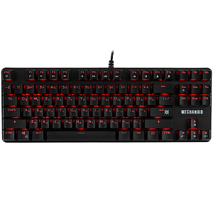 Клавиатура игровая Defender Mechanoid GK-581 механическая черная