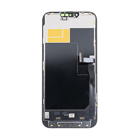 Дисплей для телефона iPhone 13 Pro Max в сборе Черный - (Soft OLED/Full HD/120 Гц) (с верификацией)