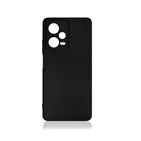 Силиконовый чехол Xiaomi Redmi Note 12 Pro 5G DF черный