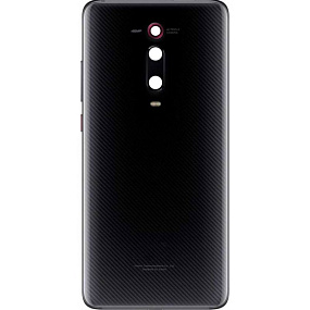 корпус для телефона Xiaomi Mi 9T/Mi 9T Pro Задняя крышка Черный - Премиум