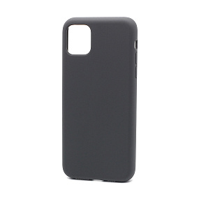 Кейс iPhone 11 Silicone Case без логотипа черный