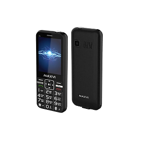 Мобильный телефон Maxvi P3 Black