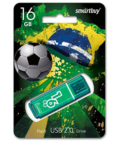 16Gb SmartBuy Glossy series зеленая 2.0