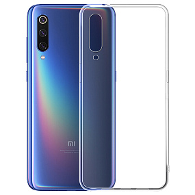 Силиконовый чехол Xiaomi Mi 9 SE прозрачный