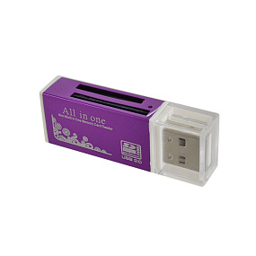 Card Reader универсальный SW-010 (MicroSD, SD, M2, MS ProDuo)