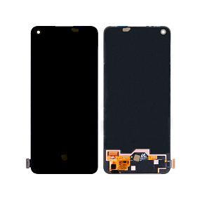Дисплей для телефона Realme 9 Pro+ (RMX3393/RMX3392) в сборе с тачскрином Черный - (OLED)