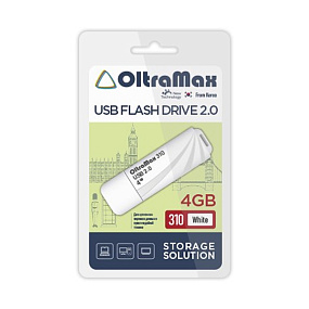 4Gb OltraMax 310 белая 2.0