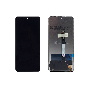 Дисплей для телефона Xiaomi Poco X3 NFC/X3 Pro/Mi 10T Lite в сборе с тачскрином Черный