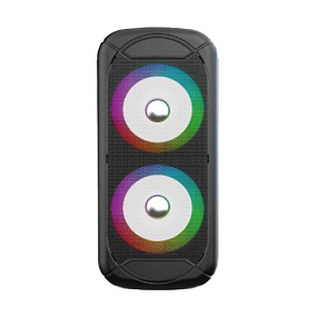 Колонка JBK-8903 (Bluetooth/Microphone/USB/FM/AUX/TF/TWS) 10W черная