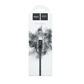 Дата кабель lightning - USB Hoco X14 2A 2м черный