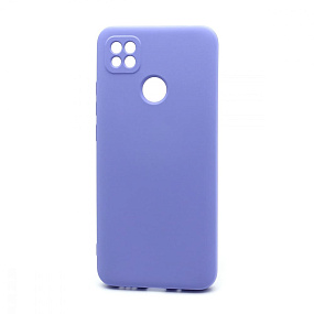 Силиконовый чехол Xiaomi Redmi 9C New Era сиреневый