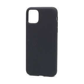 Кейс iPhone 11 Silicone Case без логотипа (018) черный