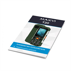 Мобильный телефон Maxvi T20 Black