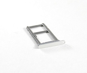 Контейнер SIM Samsung G930F/S7 Белый