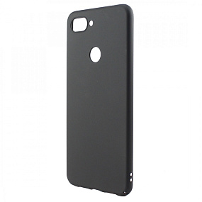 Задняя накладка Xiaomi Mi 8 Lite пластик PC002 черная